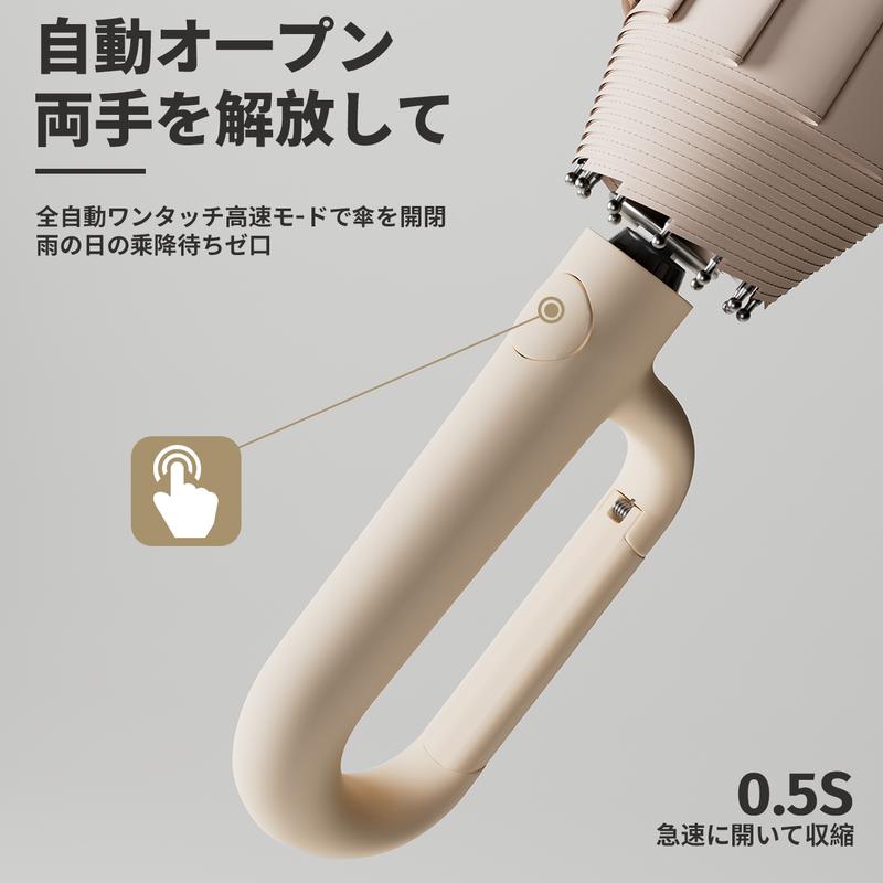 KansoLab™ 自動開閉リング折りたたみ傘